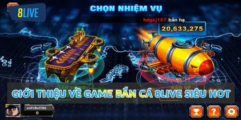Bắn cá 8live chất như nước cất
