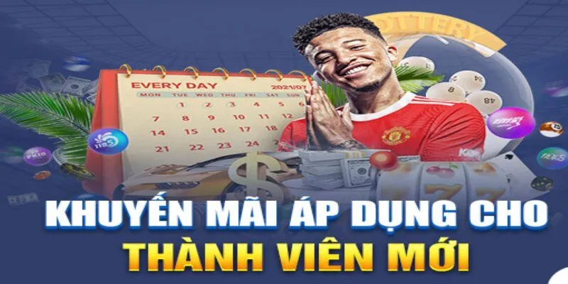 Cách nhận thưởng chào mừng trên web