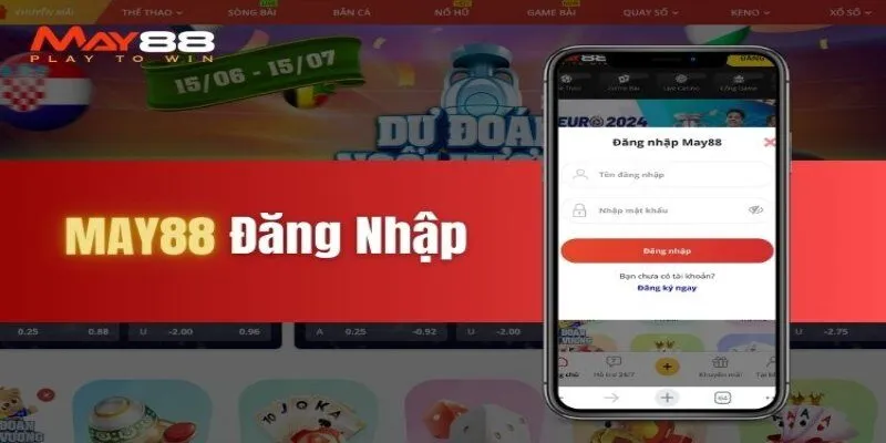 Đăng nhập nhà cái trên app
