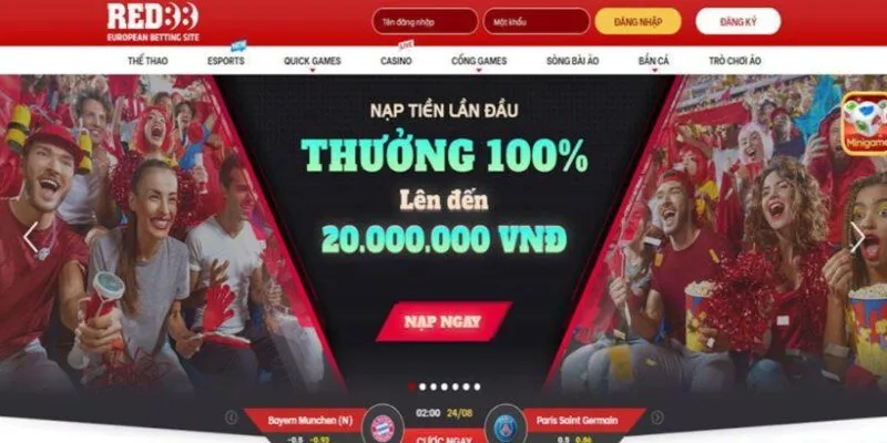 Khuyến mãi RED88 giúp gia tăng vốn cược ngay từ đầu
