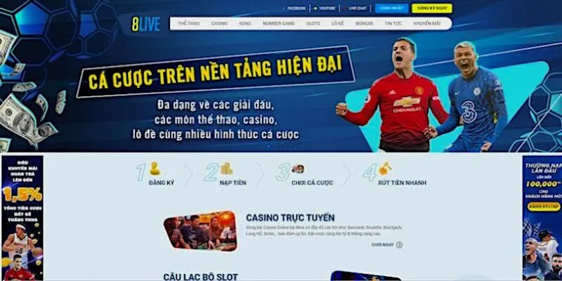Sân chơi sở hữu hàng loạt ưu điểm hấp dẫn